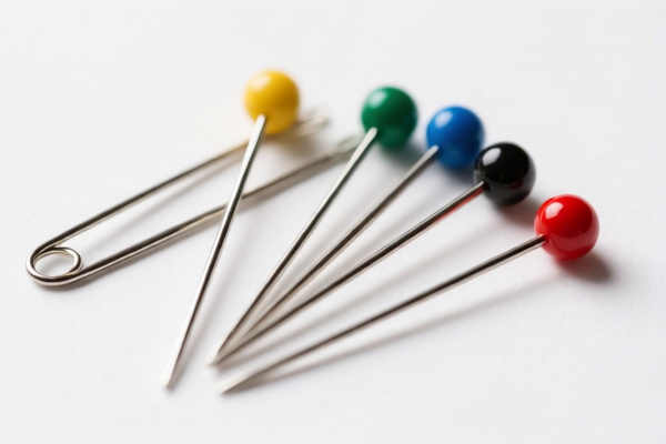 Pins for clothing