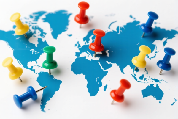 Map Push Pins
