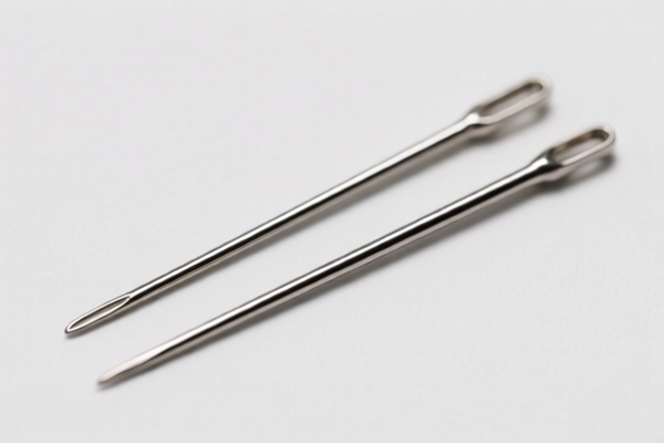 Steel Sewing Needles