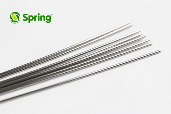 Spring steel strips of different width