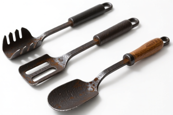 Iron or Steel Stove Tools