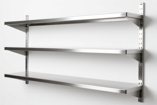 Stainless Steel Kitchen Shelves