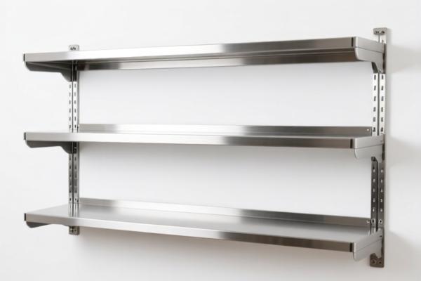 Stainless Steel Kitchen Shelves