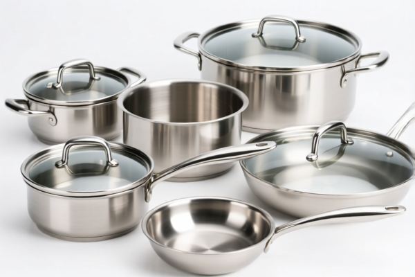 Stainless Steel Kitchenware Sets (with Lids)