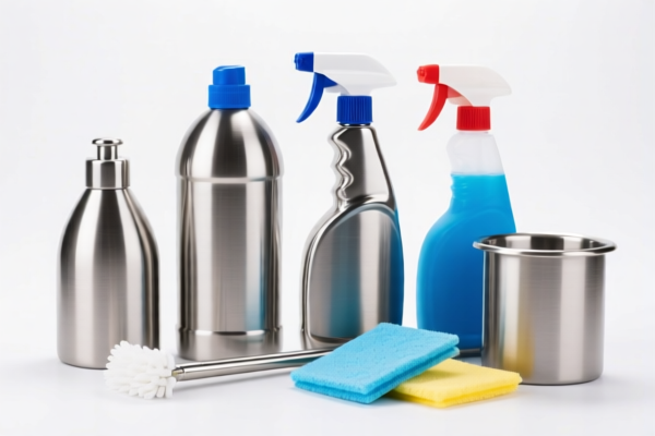 Stainless Steel Cleaning Supplies Combination