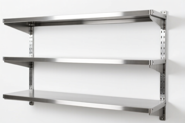 Stainless Steel Kitchen Shelves