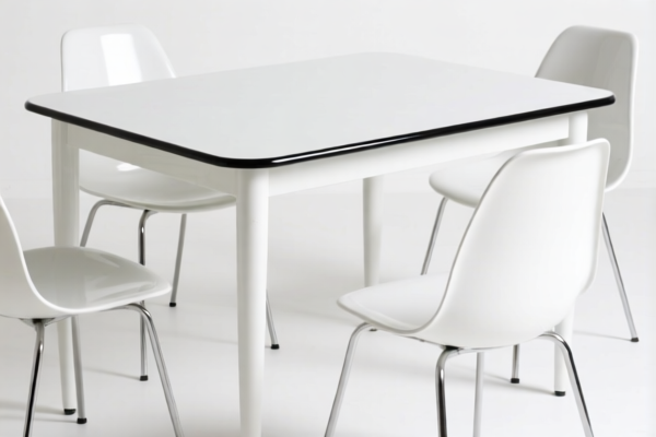 Enamel Dining Table