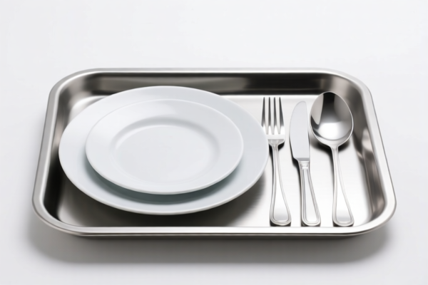 Steel Tableware Tray