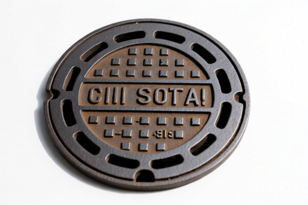 Sewer Cast Iron Manhole Cover