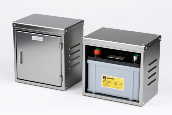 Iron or Steel Battery Storage Boxes