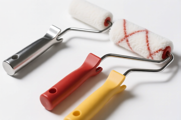 Paint roller handles