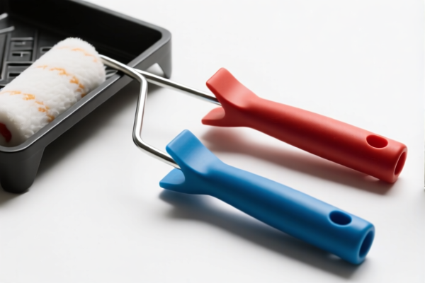 Paint roller handles