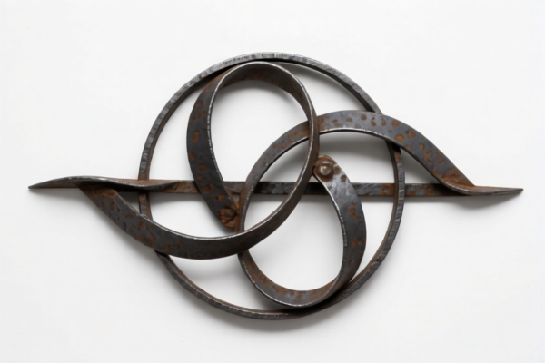 Iron or steel artwork