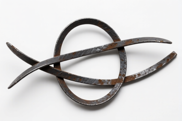 Iron or steel artwork