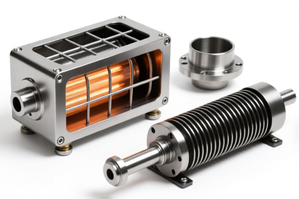 Iron or steel heating and cooling equipment parts