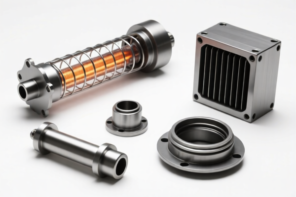 Iron or steel heating and cooling equipment parts