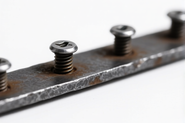 Iron or steel rivets