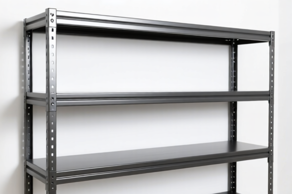 Iron or steel shelving