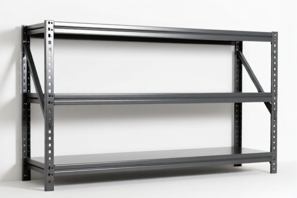 Iron or steel shelving