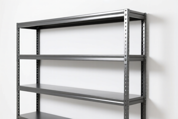 Iron or steel shelving