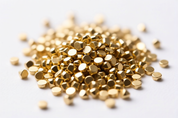 Brass alloy granules