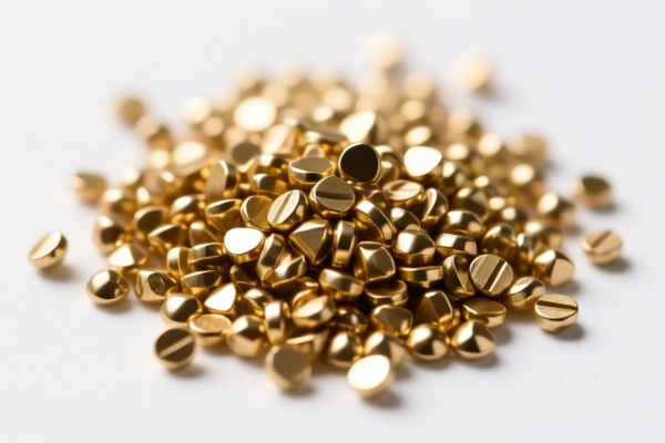 Brass alloy granules
