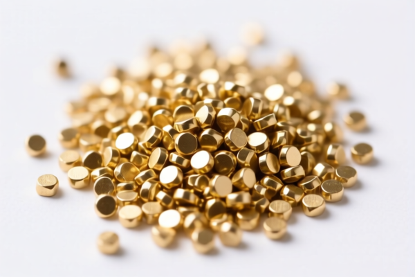 Brass alloy granules