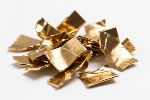 Brass alloy scrap from pressure casting