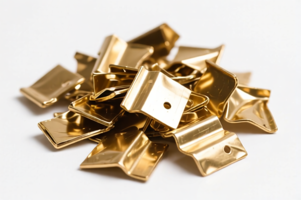 Brass alloy scrap from pressure casting