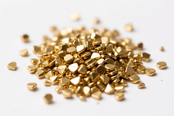 Brass granules waste