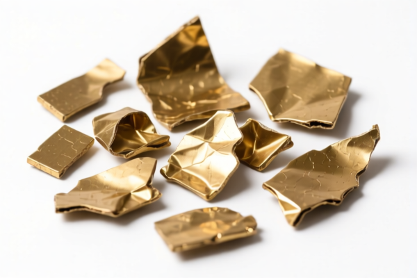 Recycled brass scrap