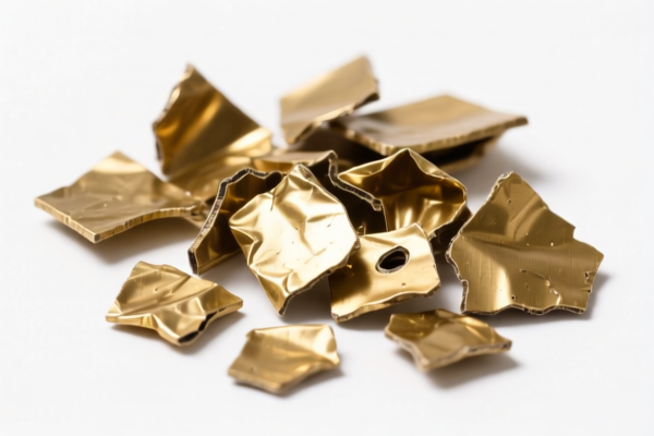 Recycled brass scrap