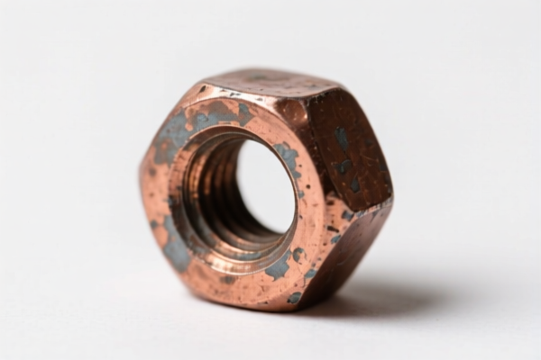 Waste copper alloy nut