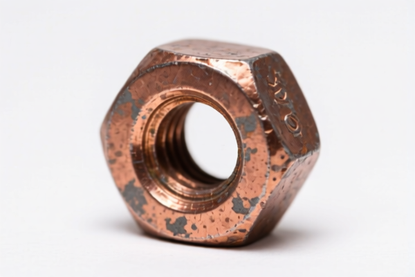 Waste copper alloy nut
