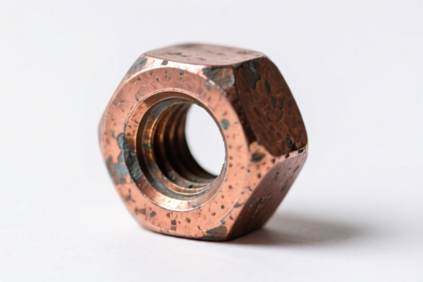 Waste copper alloy nut