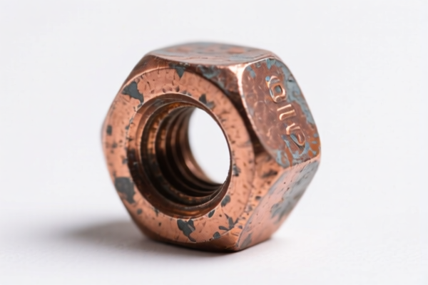 Waste copper alloy nut