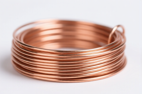 Refined Copper Binding Wire