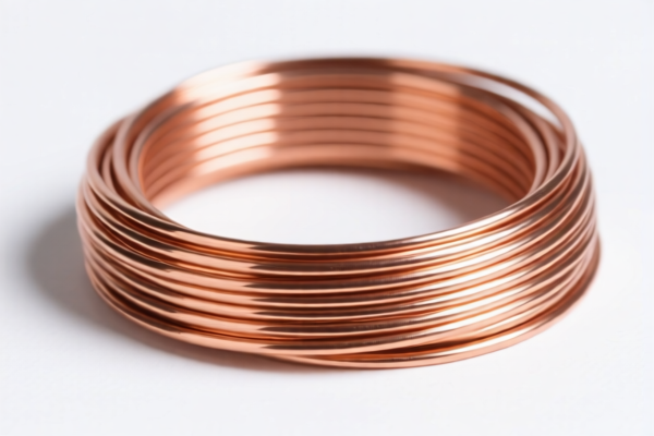 Electronic grade copper alloy wire