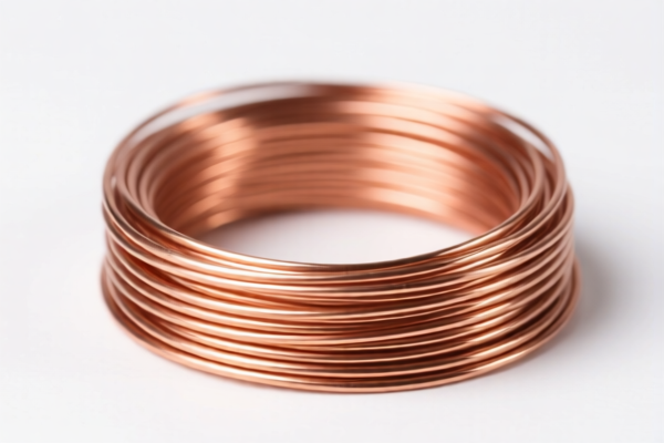 Electronic grade copper alloy wire
