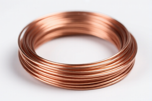 Electronic grade copper alloy wire