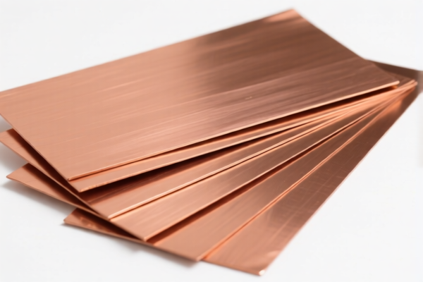 Refined Copper Sheets