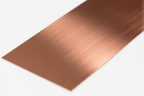 Phosphor Bronze Sheet, 5mm Thickness