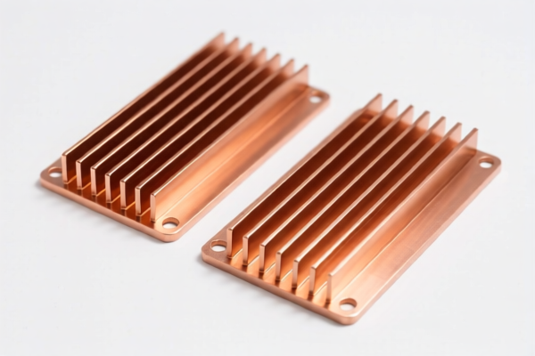 Copper alloy heat dissipation plates