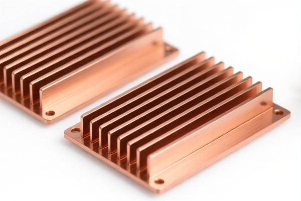Copper alloy heat dissipation plates