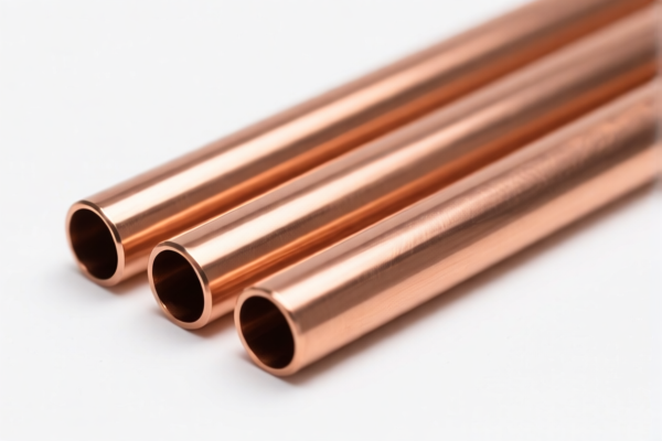 Refined Copper Compressor Tubes