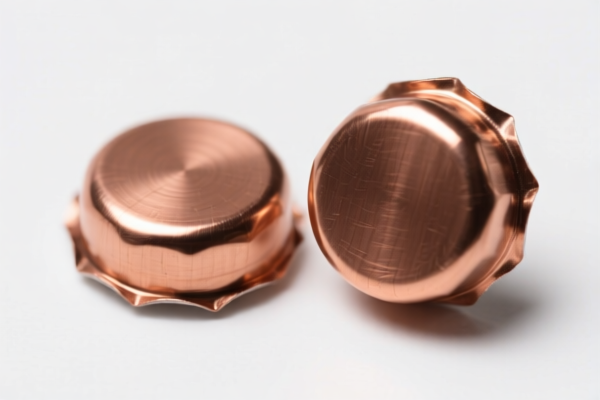 Copper alloy caps, other