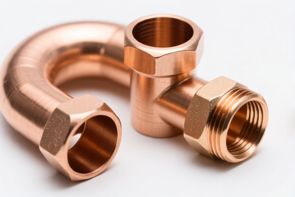 Copper alloy tube fittings for car accessories, other