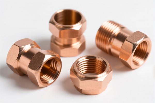 Copper alloy tube fittings for pipeline connections, other