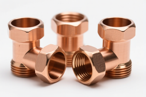 Copper alloy tube fittings for pipeline connections, other