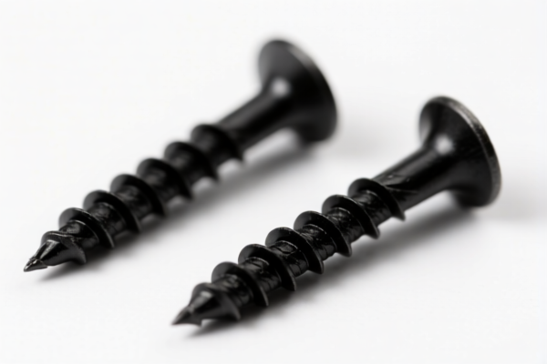 Black Wood Screws